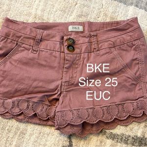 BKE shorts size 25 EUC